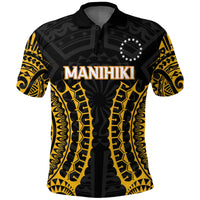Custom Cook Islands Manihiki Polo Shirt Tribal Pattern LT12 - Wonder Print Shop