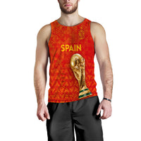 Spain Football World Cup 2022 Men's Tank Top - LT2