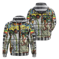 African Ethiopia Orthodox Zip up Hoodie The Total Liberation Of Africa LT20 - Wonder Print Shop