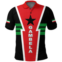 Gambela Region Legend Ethiopia Polo Shirt LT12 - Wonder Print Shop