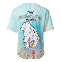 Mother's Day Mama Bear Mix Wild Flowers Baseball Jersey TS07 - Wonder Print Shop