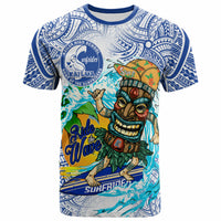 Custom Hawaii Polynesian T Shirt Kailua High School Tiki Tribal Surfriders Polynesian Culture LT10 - Wonder Print Shop