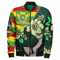 Hawaii Kaimuki High School Polynesian Patronage Bomber Jacket - Kaimuki High School Bloods in My Veins LT10 - Wonder Print Shop