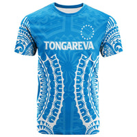 Cook Islands Tongareva T Shirt Tribal Pattern LT12 - Wonder Print Shop