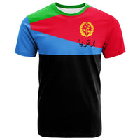 Eritrea T Shirt Flag Style LT12 - Wonder Print Shop