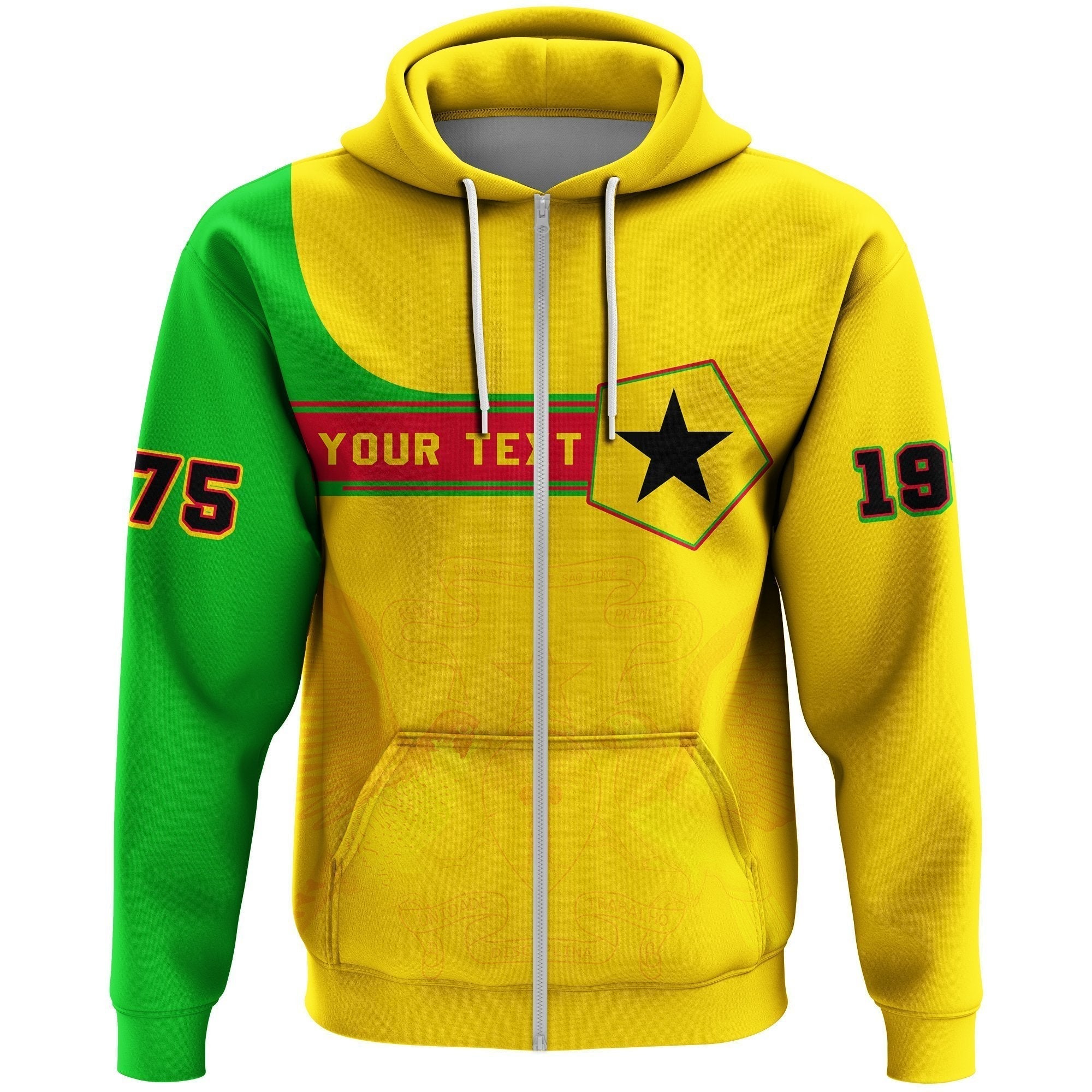 custom-african-hoodie-sao-tome-and-principe-zip-hoodie-pentagon-style