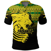Jamaica Lion Legend Polo Shirt LT12 - Wonder Print Shop