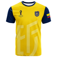 Ecuado T Shirt Football 2022 LT2 - Wonder Print Shop