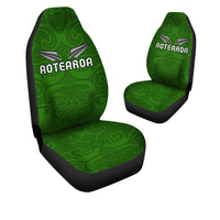 Maori 2021 Car Seat Covers - Green Aotearoa Tattoo LT13 - Wonder Print Shop