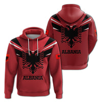 Albania Pride Hoodie LT12 - Wonder Print Shop