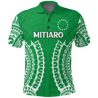 Custom Cook Islands Mitiaro Polo Shirt Tribal Pattern LT12 - Wonder Print Shop