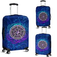 Celtic Pentagram With Triskele Luggage Covers LT12 - Wonder Print Shop