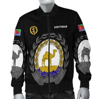 Eritrea Bomber Jacket Coat Of Arms LT13 - Wonder Print Shop