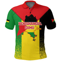 Benishangul Gumuz Legend Ethiopia Polo Shirt LT12 - Wonder Print Shop
