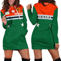 Vanuatu Penama Province Hoodie Dress Flag Style LT12 - Wonder Print Shop