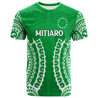 Cook Islands Mitiaro T Shirt Tribal Pattern LT12 - Wonder Print Shop