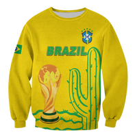 Brazil Champion Football World Cup 2022 Sweatshirt - LT12 - Wonder Print Shop