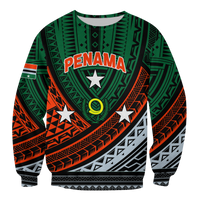 Custom Personalised Vanuatu Penama Province Tribal Pattern Sweatshirt LT12 - Wonder Print Shop