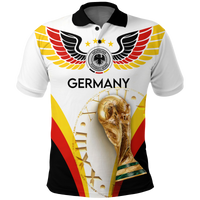 Custom Germany Polo Shirt Football 2022 LT2 - Wonder Print Shop