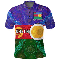 Custom Shefa Province Polo Shirt Aboriginal Patterns LT20 - Wonder Print Shop