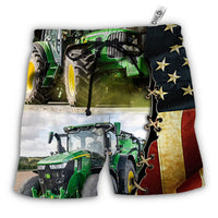 tractor-independence-day-green-tractor-us-flag-hawaiian-shorts
