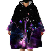 Autism Awareness Month Neurodiversity Galaxy Style Wearable Blanket Hoodie TS07 - Wonder Print Shop