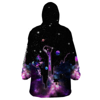 Autism Awareness Month Neurodiversity Galaxy Style Wearable Blanket Hoodie TS07 - Wonder Print Shop