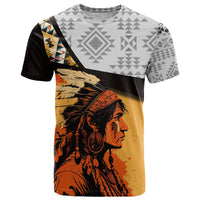 Native American Warrior Arrow Dreamcatcher African Pattern T Shirt - Wonder Print Shop