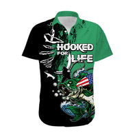 Bass Fishing Tournament - Hooked For Life Hawaiian Shirt TS07 - Wonder Print Shop