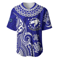 (Custom Personalised) Pukapuka Cook Islands Polynesian Turtle Art Baseball Jersey - Wonder Print Shop