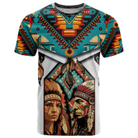 Native American Indian Indigenous Mix African Art T Shirt - Wonder Print Shop