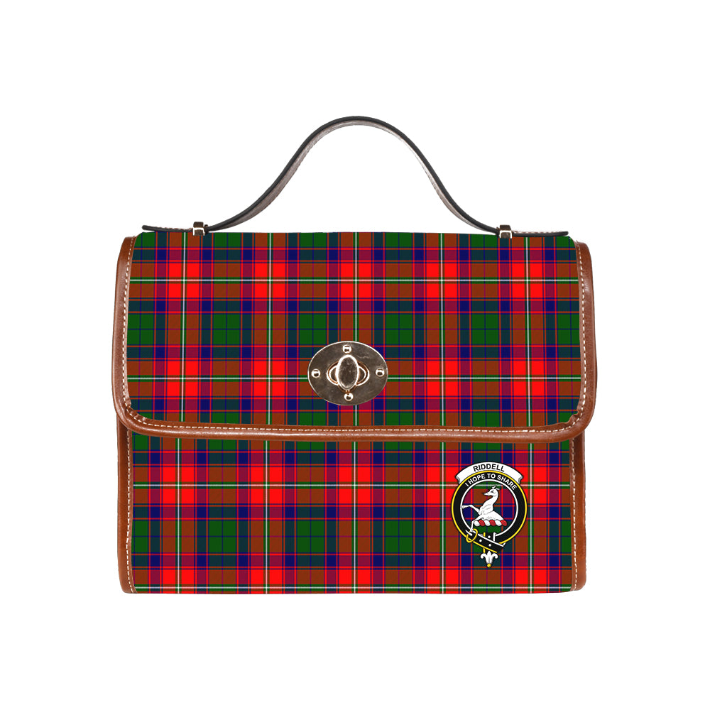 scottish-riddell-clan-crest-tartan-canvas-bag