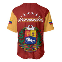 Venezuela 2023 Baseball Mix Coat Of Arms Baseball Jersey - Wonder Print Shop