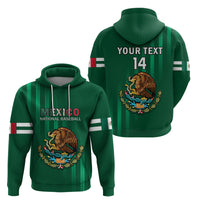 Custom Mexico 2023 Baseball Mix Hoodie Coat Of Arms - Wonder Print Shop