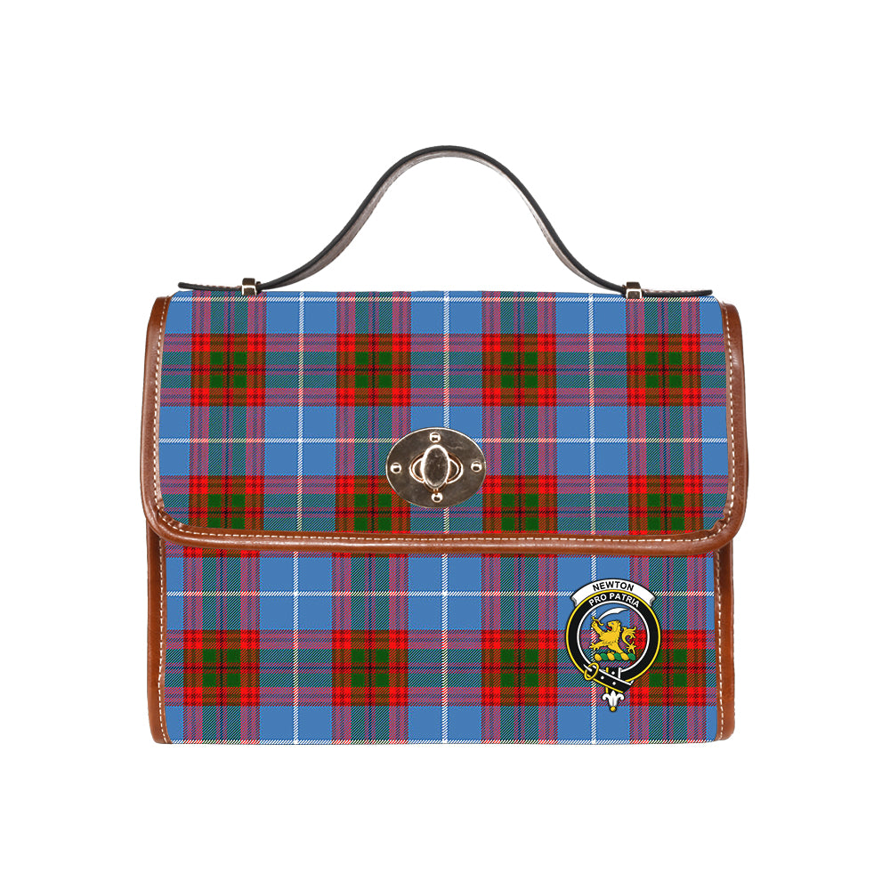 scottish-newton-clan-crest-tartan-canvas-bag