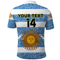 (Custom Text And Number) Argentina Rugby 7s Vamos Pumas Polo Shirt - Wonder Print Shop