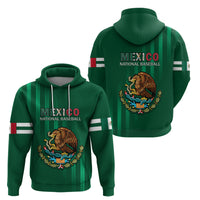 Mexico 2023 Baseball Mix Hoodie Coat Of Arms - Wonder Print Shop