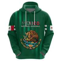 Mexico 2023 Baseball Mix Hoodie Coat Of Arms - Wonder Print Shop