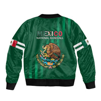 Mexico 2023 Baseball Mix Coat Of Arms Bomber Jacket - Wonder Print Shop