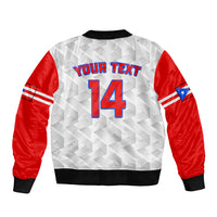 (Custom Text And Number) Puerto Rico 2023 Baseball Dynamic Bomber Jacket - Wonder Print Shop