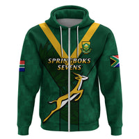 Custom South Africa Rugby Go Blitzboks Sevens Hoodie - Wonder Print Shop