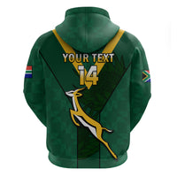Custom South Africa Rugby Go Blitzboks Sevens Hoodie - Wonder Print Shop