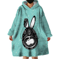New Mom With Baby Ultrasound Easter Wearable Blanket Hoodie TS07 - Wonder Print Shop