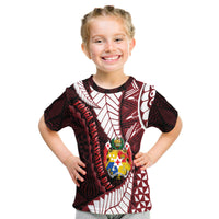 Tonga Emancipation Day T Shirt Kupesi Pattern No.2 Black - Wonder Print Shop