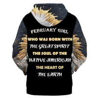 Native American Girl 3D Hoodie LT10 - Wonder Print Shop