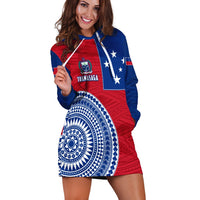 (Custom Personalised) Tuamasaga Samoa Hoodie Dress Polynesian Pattern LT13 - Wonder Print Shop