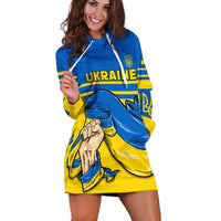 Ukraine Hoodie Dress Strong Ukrainian LT13 - Wonder Print Shop