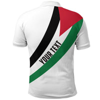 Custom Palestine Special Flag Polo Shirt RLT13 - Wonder Print Shop