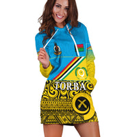 (Custom Personalised) Torba Province Hoodie Dress Vanuatu Proud LT13 - Wonder Print Shop