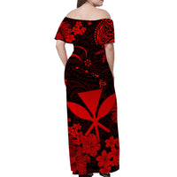 Hawaii Matching Hawaiian Shirt And Dress Polynesia Red Kanaka Maoli LT13 - Wonder Print Shop